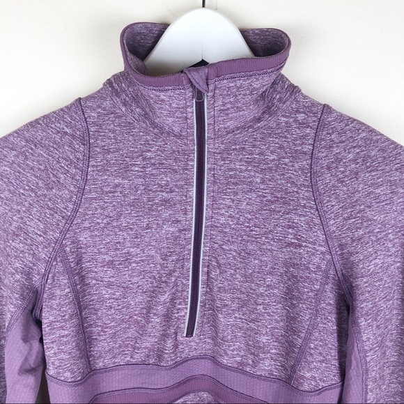 Lululemon Run Full Tilt 4 Muted Mauve 1/2 Zip HTF - Picture 4 of 10